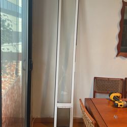 PetSafe Freedom Patio Panel Pet Door White