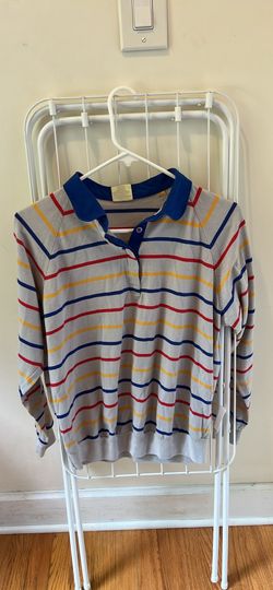 Vintage Striped Button Down (Kids L, Adult S)