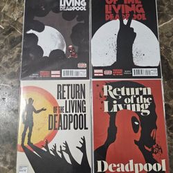 Night/return of the living deadpool issues 1-4