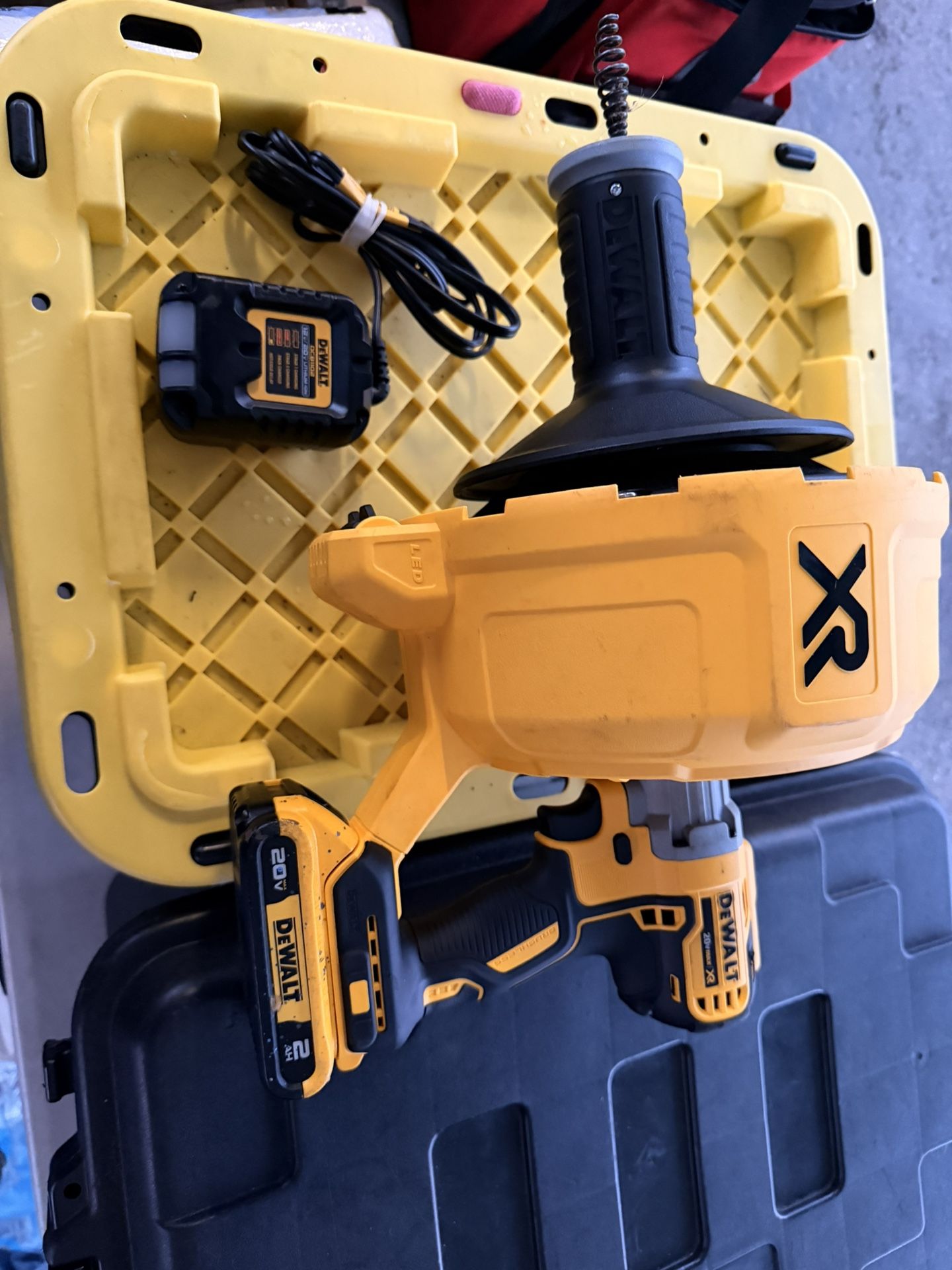 Dewalt 20v Handheld Drain cleaner Snake 