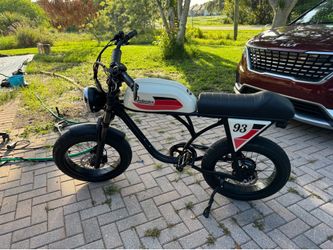 E-bike electric bike fat tire