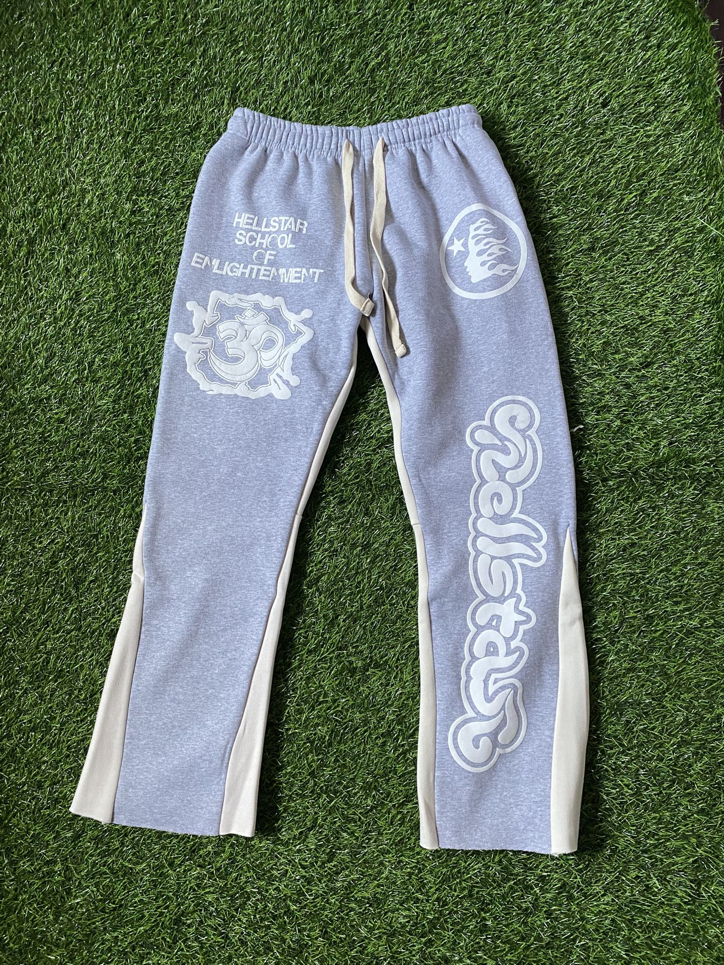 Grey Hellstar Sweatpants