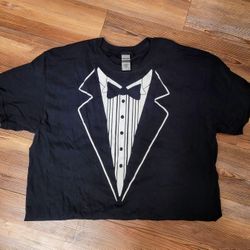 NWOT Funny / Gag Tuxedo Shirt