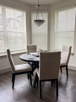 Kitchen table and chairs, 5 piece dining set