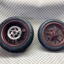 SooPa RaRe 10” Pocket Bike Wheels (Priced to Sell FAST!)