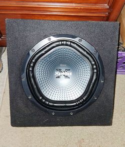 12" 1200watt Sony Xplod subwoofer in box