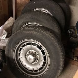 Mercedes SL Wheels With Tires