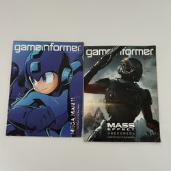 Game Informer Magazines Lot Of 2 As Is