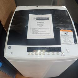 2.8 cu. ft. Top Load Portable Washer with Stainless Steel Basket with Impeller in White