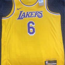 Lakers Jersey LeBron James #6