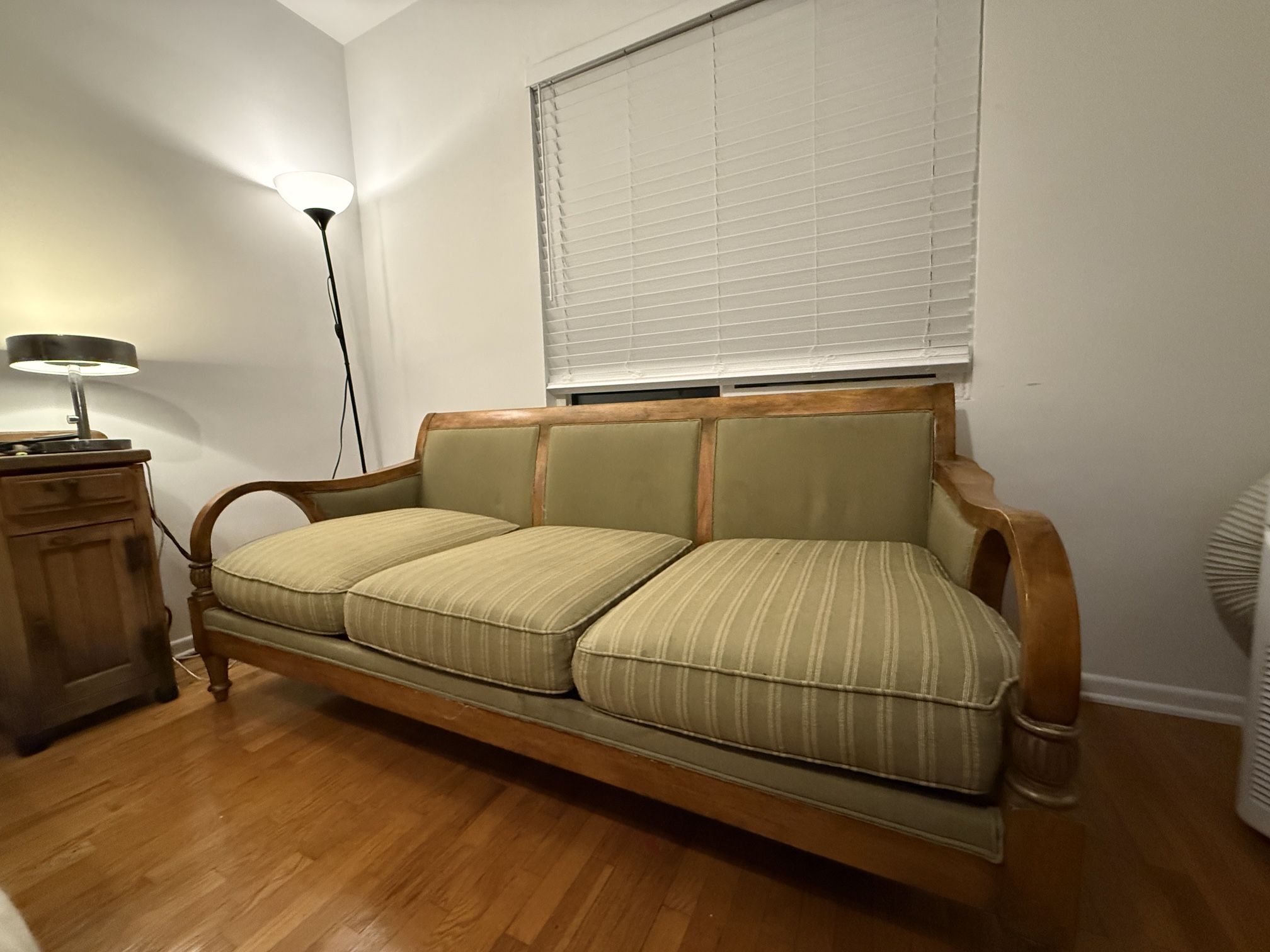 “Tommy Bahama” Tropical Mid Century 3-seat Sofa