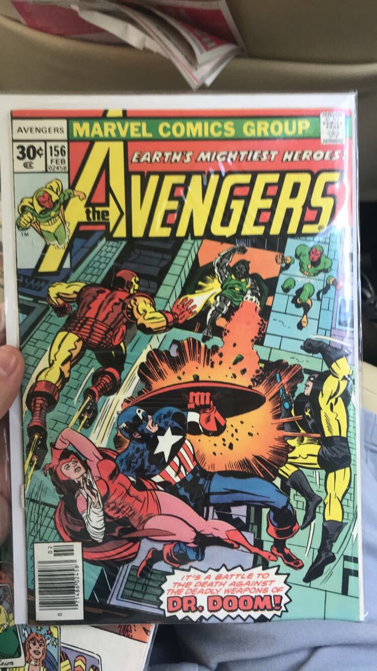 Marvel avenger series comic