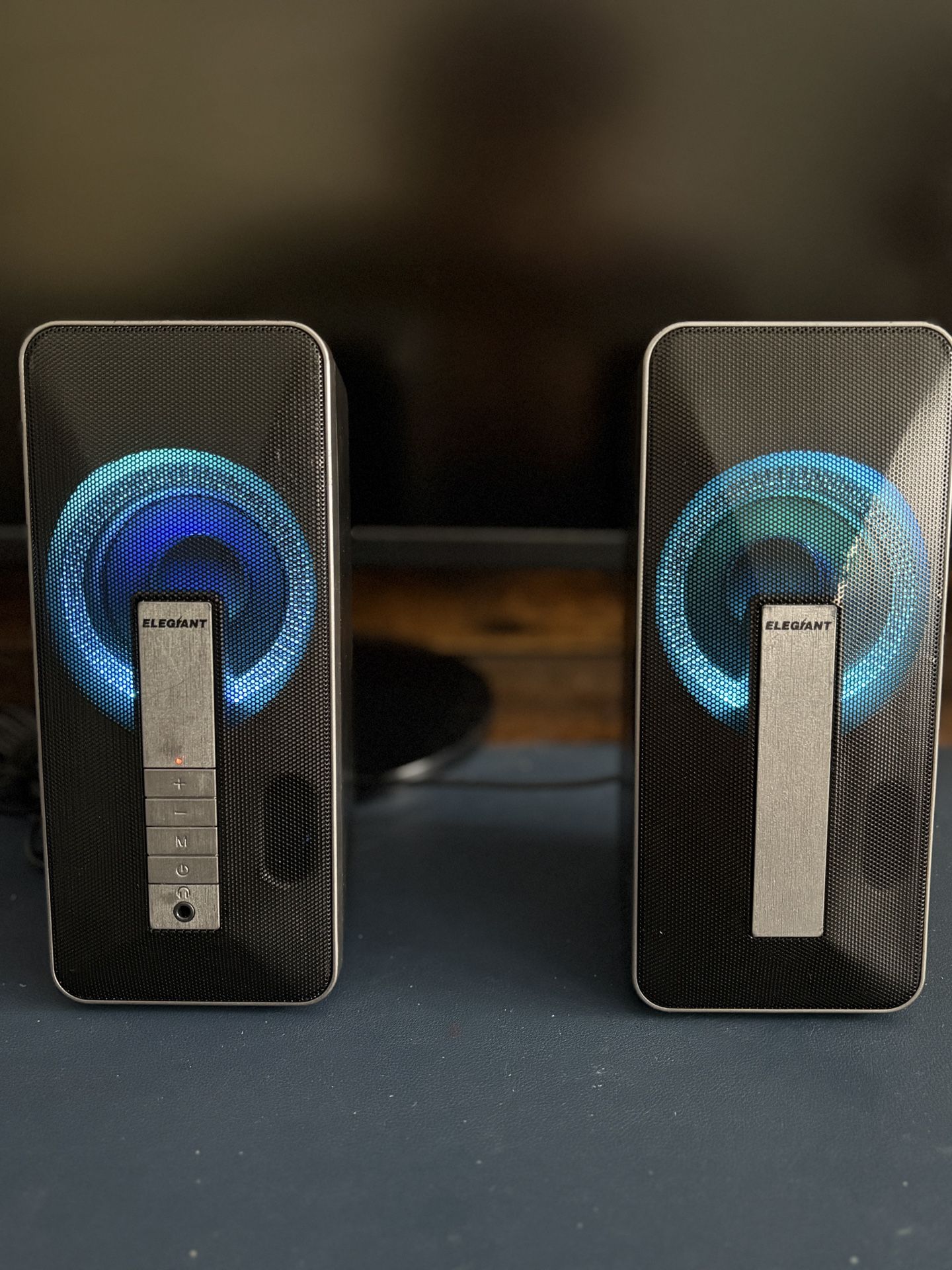 ELEGIANT 2.0 Channel USB-Powered PC Speakers with 10W Stereo Sound Boosted Bass
