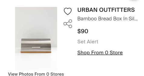 Bamboo Bread Box