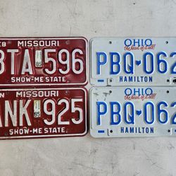 Expired License Plates