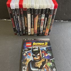 PlayStation 3 PS3 Game Lot 