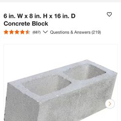 Concrete Blocks Grey In Color