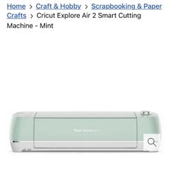 Cricut Explore Air 2 Smart Cutting Machine - Mint