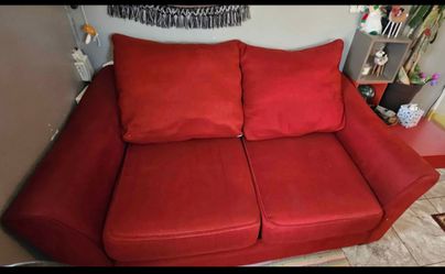 Red Love Seat