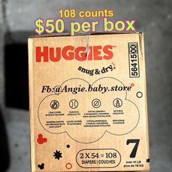 Huggies Snug Dry Size 7