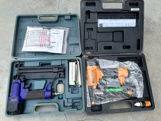 Pneumatic/ air 18ga Brad nailer and stapler new never used $30 pick up only