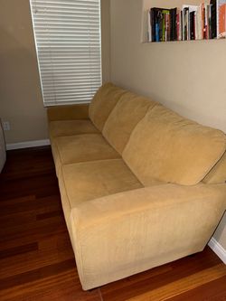 Yellow couch