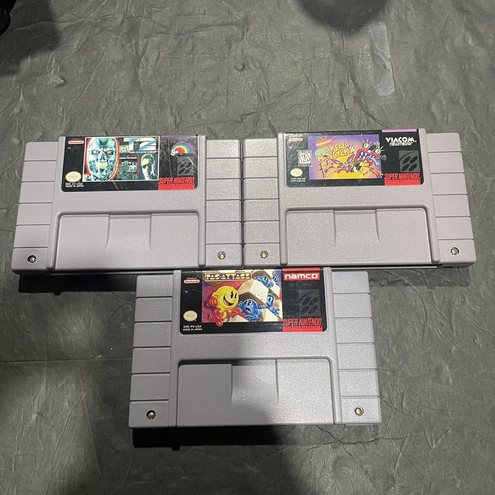 Nintendo SNES Games Bundle 