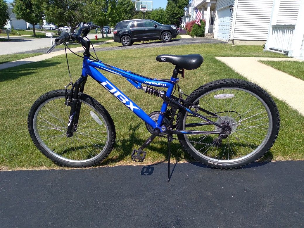 Diamondback Dbx Vanquish 21-speed Bicycle 24 Inch Suspension Mountain Bike