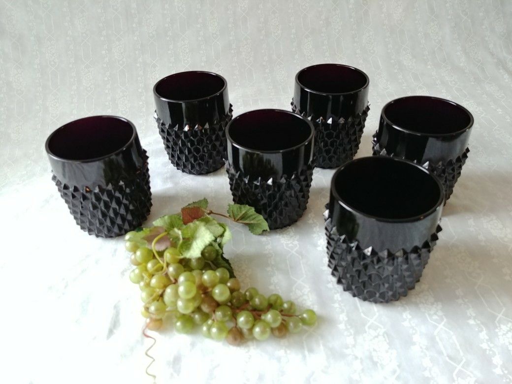 Black diamond tiara small drinking glasses