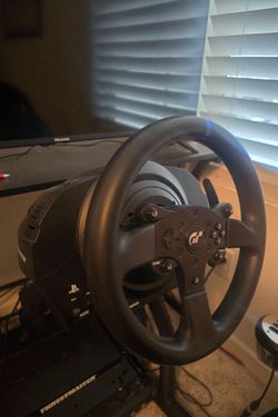 Thrustmaster wheel and pedals