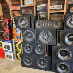 Subwoofer Box Combos 