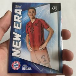 2024-25 Topps Uefa Club Competitions - New Era Jamal Musiala #NE-11