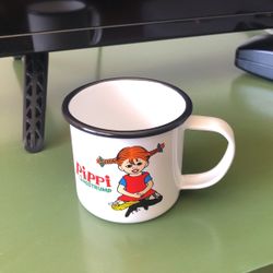 Pipi Longstocking Small Metal Mug