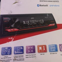 JVC Stereo Para Carro Bluetooth 