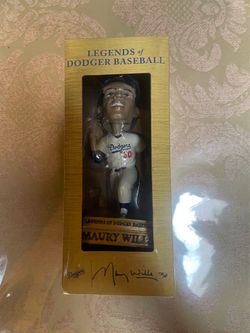LA Dodgers, Maury Wills Legends Bobblehead,