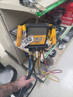 Fieldpiece SMAN Refrigerant Manifold & Vacuum Gauge