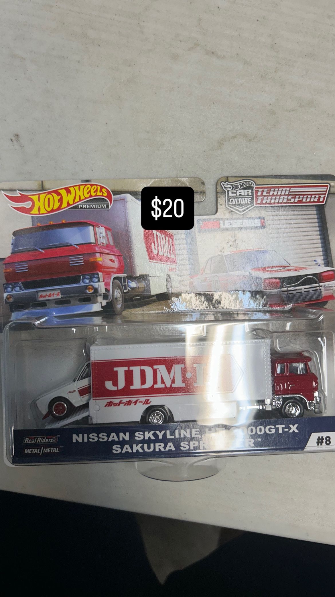 Hot wheels Nissan Skyline Team Transport