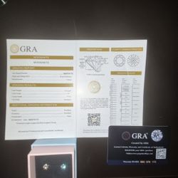 0.5 CT Mossinite Stud Earrings 