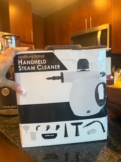 Handheld steam cleaner