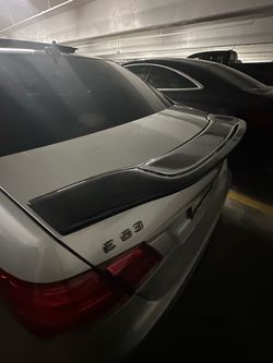 E 63 TRUNK SPOILER