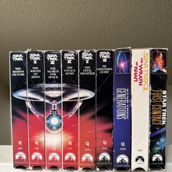 Star Trek VHS lot