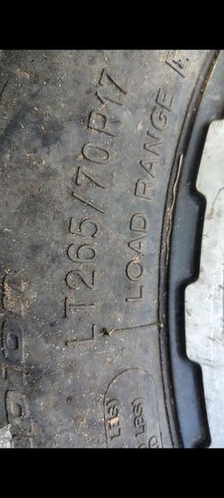 Tires and rims