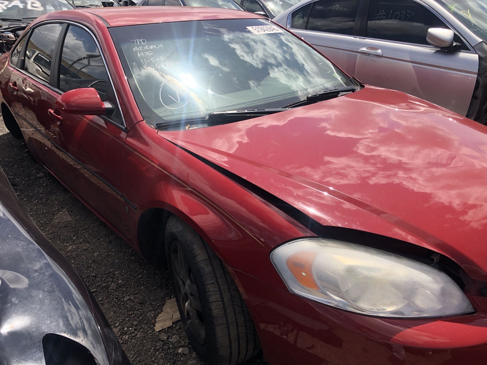 2008 Chevy impala parts only