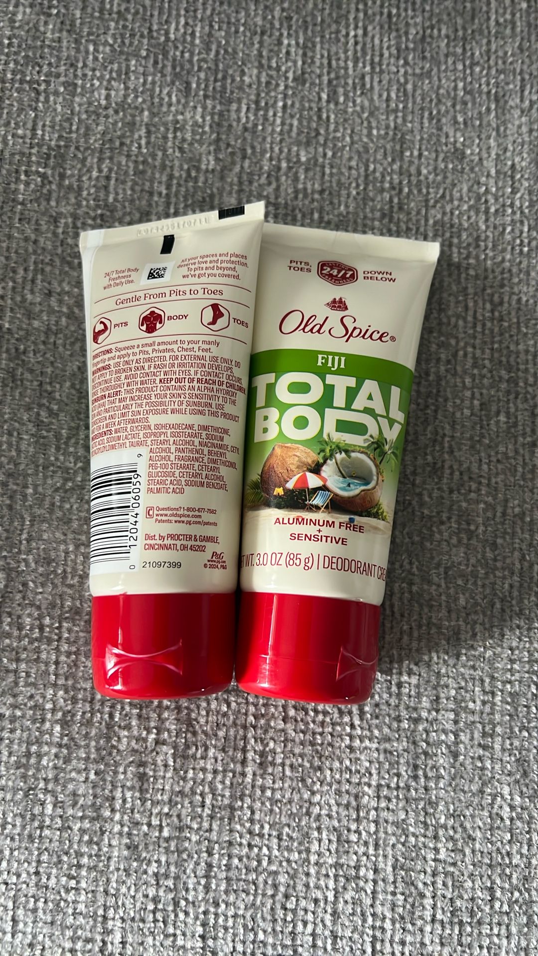 Old Spice Total Body Deodorant 