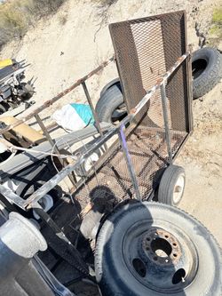 Mini Trailer with ramp