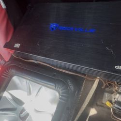 Amp Rockville 4,000 Wats , 5 Canales 
