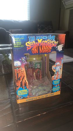 The Original Sea-Monkeys on MARS Marine Aquarium Instant Pets Science Kit NIB