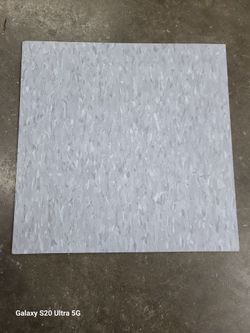24 Square Feet Of Gray VCT Tile 