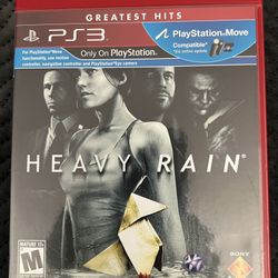 PLAYSTATION 3 HEAVY RAIN VIDEO GAME M