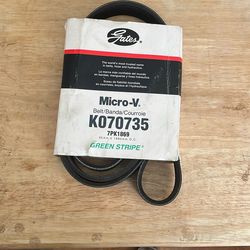 New Gates Serpentine Belt K070735